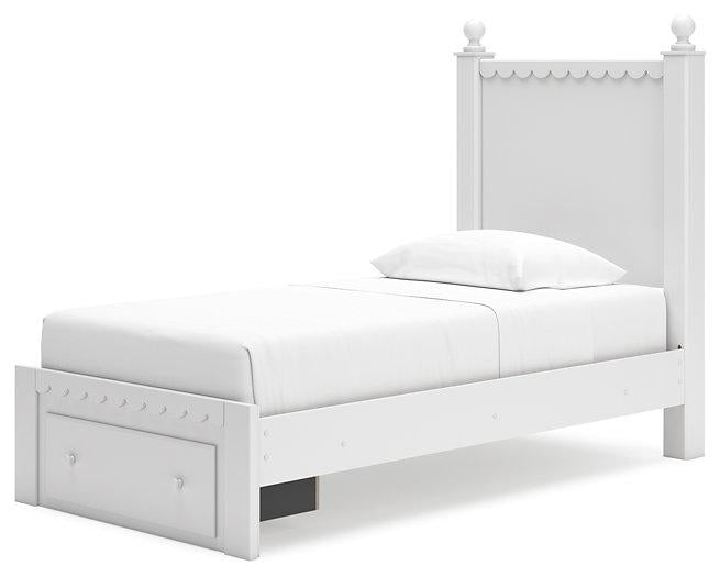 Mollviney Panel Storage Bed