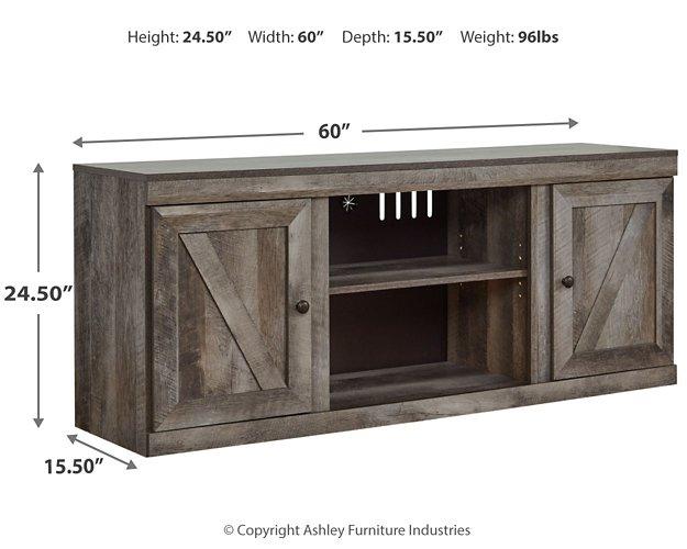 Wynnlow 4-Piece Entertainment Center with Electric Fireplace