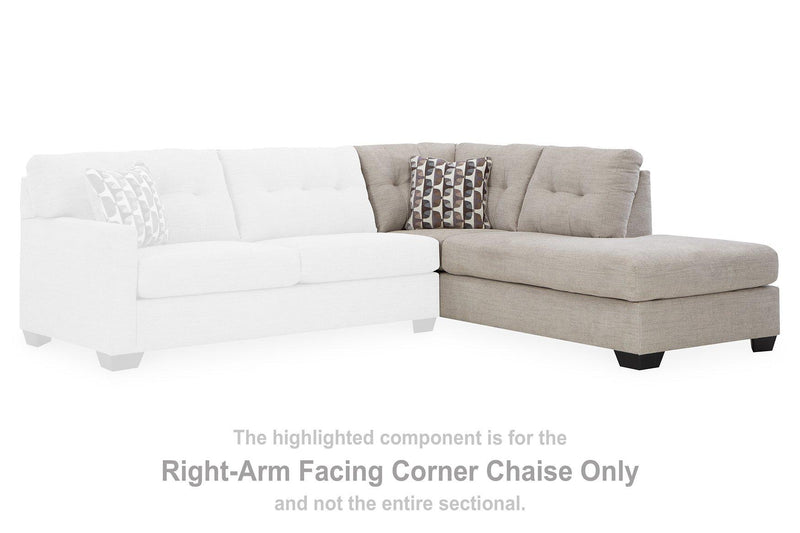 Mahoney 2-Piece Sectional with Chaise