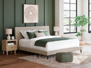 Cielden Upholstered Bed with Roll Slats