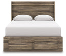 Elbrim Panel Storage Bed