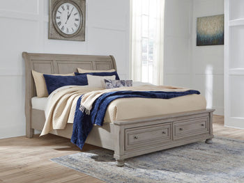 Lettner Panel Storage bed