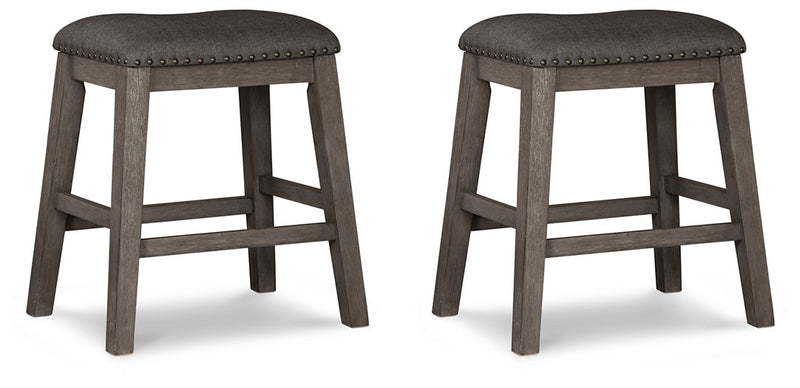 Caitbrook Counter Height Upholstered Bar Stool image