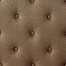 Carly Cal.King, E.King, Full, & Queen Bed Grey & Brown