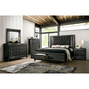 Demetria Metallic Gray Dresser