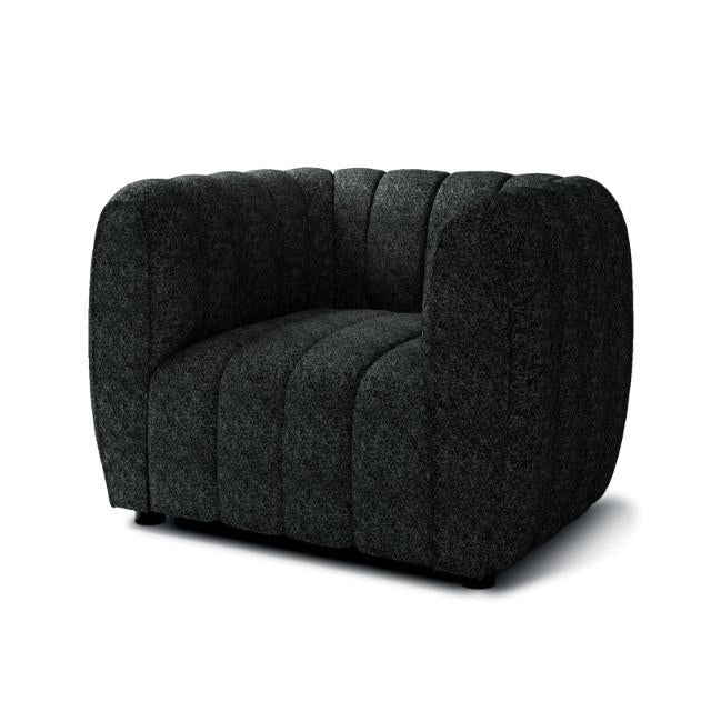 AVERSA Chair, Black, Gray, & White