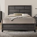 Errico Bed Grey & White