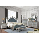 Azha Silver/Gray Bench
