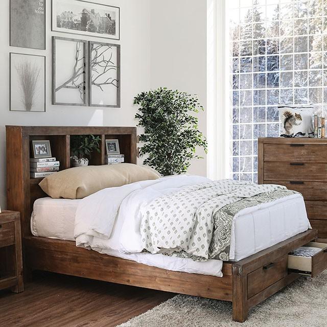 Mcallen Weathered Light Oak Cal.King Bed image