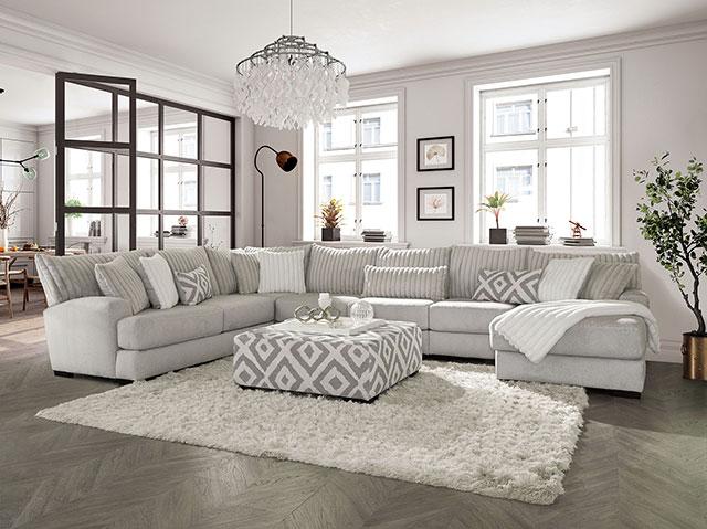 HERMISTON Ottoman, Gray image