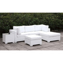 Somani Small L-Sectional W/ RIGHT Chaise + Ottoman