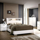 Carlie Bed White & Black