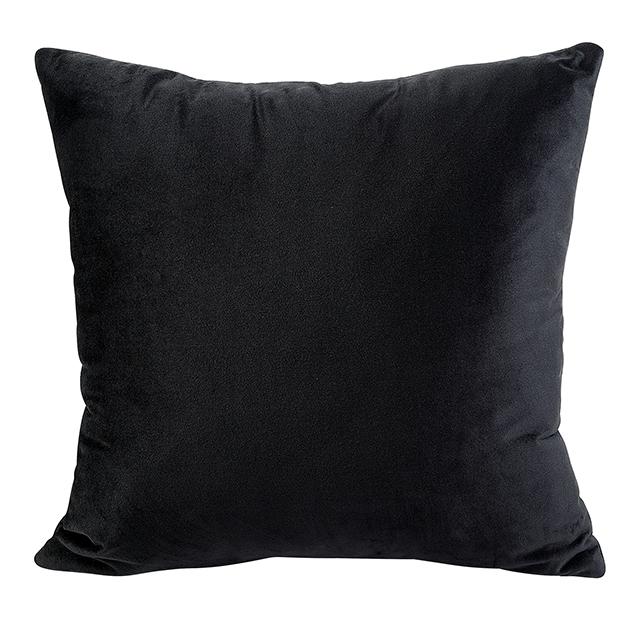 EVADNE Chair w/ Pillow, Black