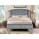 Alzir Gray & Black Queen & E.King Bed
