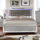 Brachium Queen Bedroom Set Silver