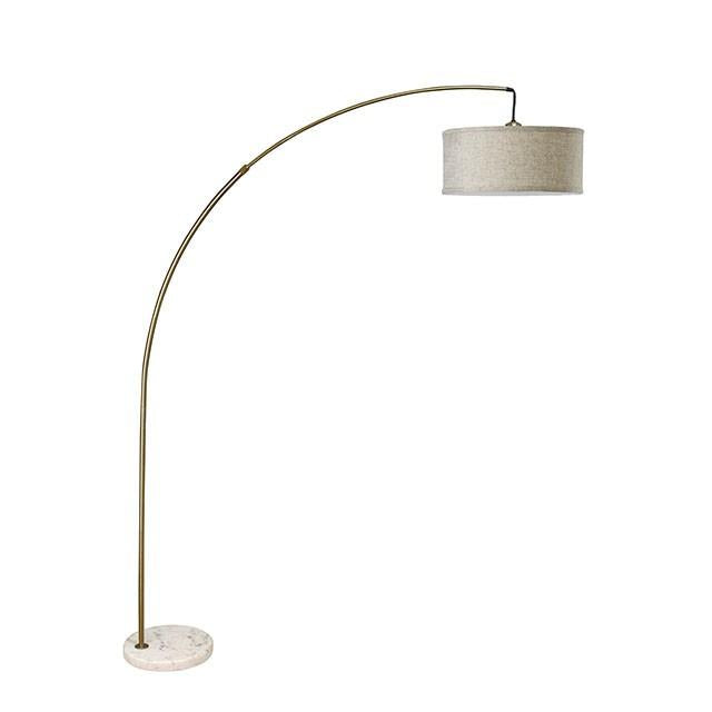 Jess Antique Gold Arch Lamp