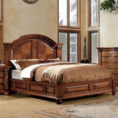 Bellagrand Antique Tobacco Oak Cal.King & E. King Bed