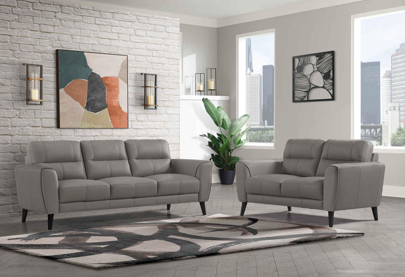 U6007 LIGHT GREY SOFA/LOVESEAT image