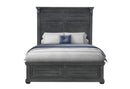 TATUM GREY QUEEN BED WITHOUT STORAGE