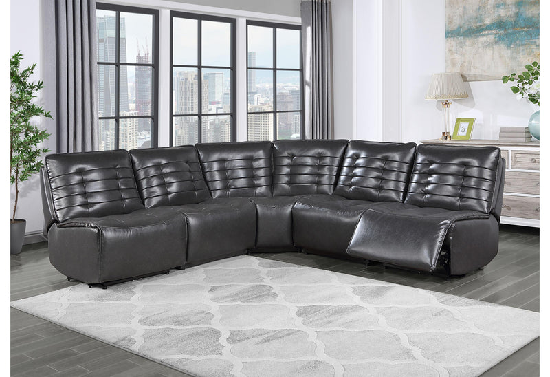 U6066 RUST SOFA/LOVESEAT W/ CONSOLE image