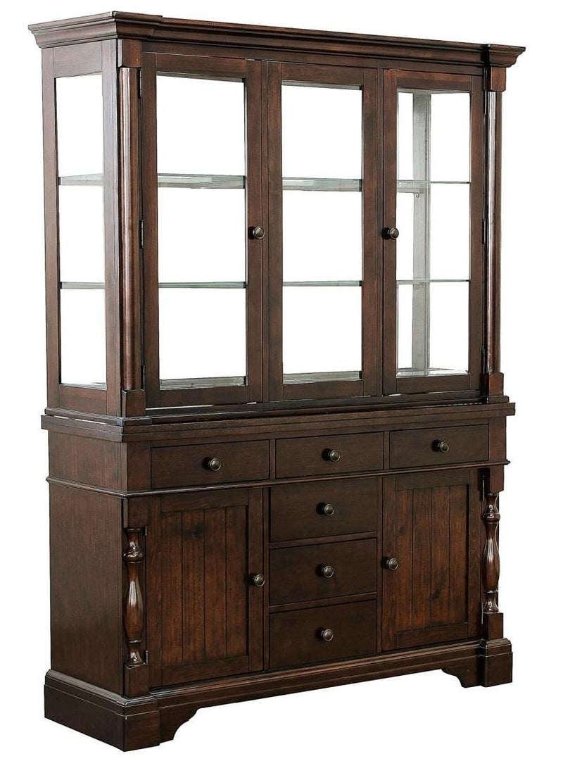 Homelegance Yates Buffet and Hutch in Dark Oak 5167-50*