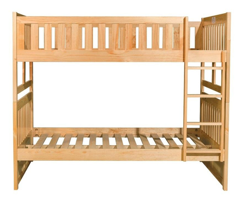 Homelegance Bartly Full/Full Bunk Bed in Natural B2043FF-1*