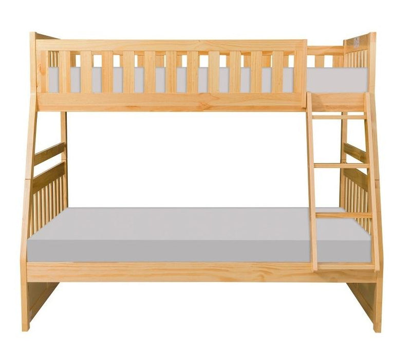 Homelegance Bartly Twin/Full Bunk Bed in Natural B2043TF-1*