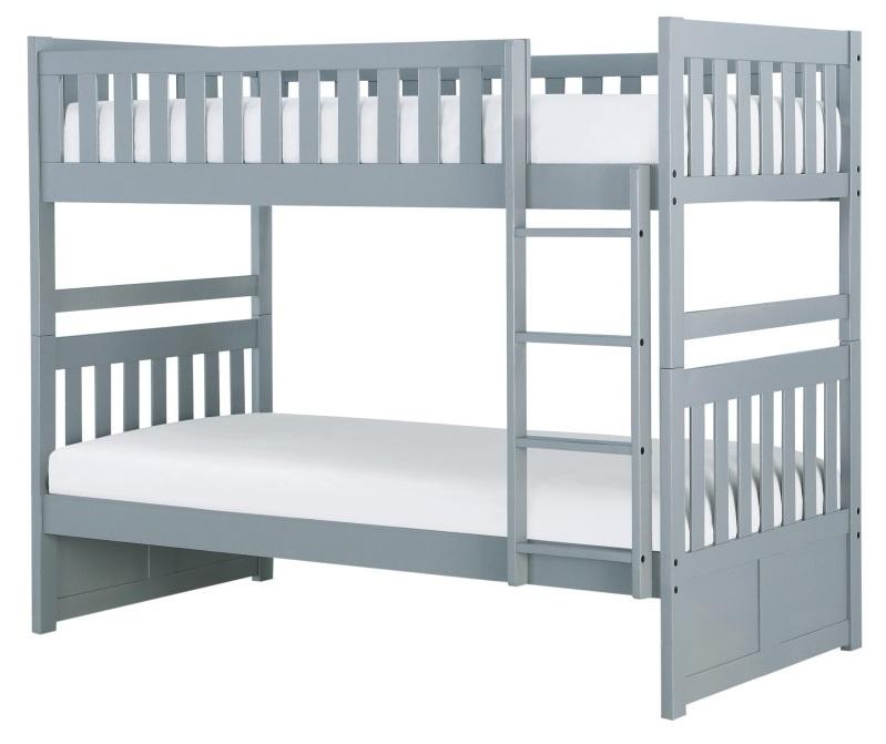 Homelegance Orion Twin/Twin Bunk Bed in Gray B2063-1*