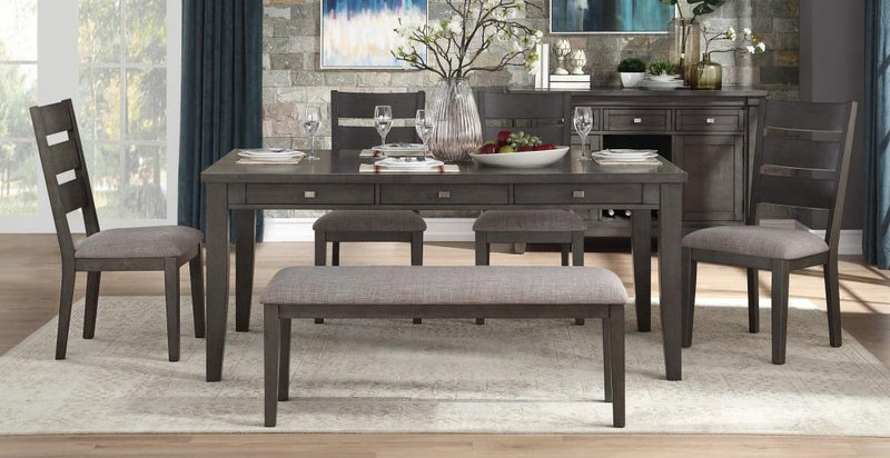 Homelegance Baresford Bench in Gray 5674-13