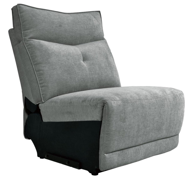 Homelegance Furniture Tesoro Armless Chair in Dark Gray 9509DG-AC