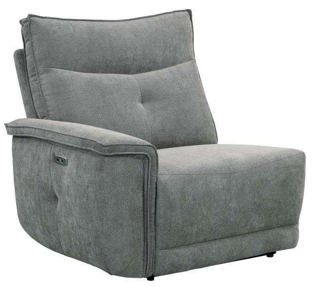 Tesoro Left Side Reclining Chair in Dark Gray 9509DG-LR image