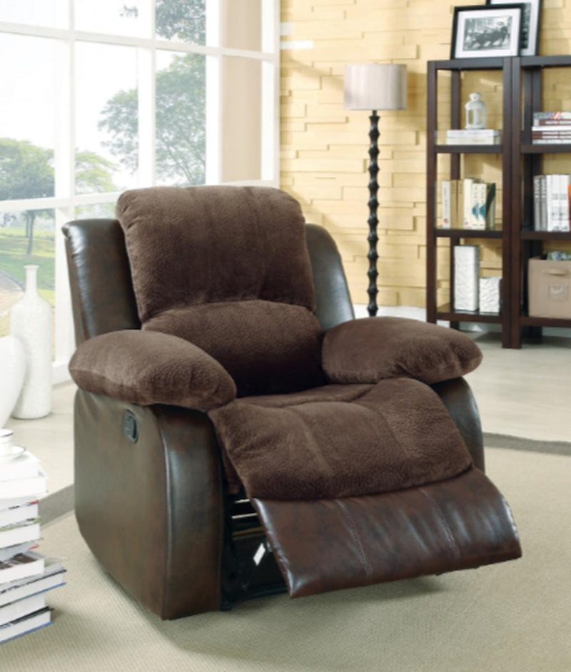 Granley Reclining Chair in Chocolate 9700FCP-1