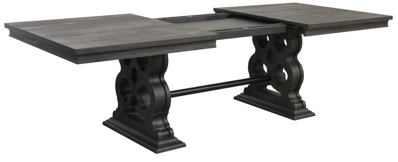 Arasina Dining Table in Dark Pewter 5559N-96*