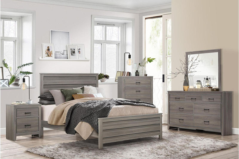 Waldorf 7 Drawer Dresser in Dark Gray 1902-5