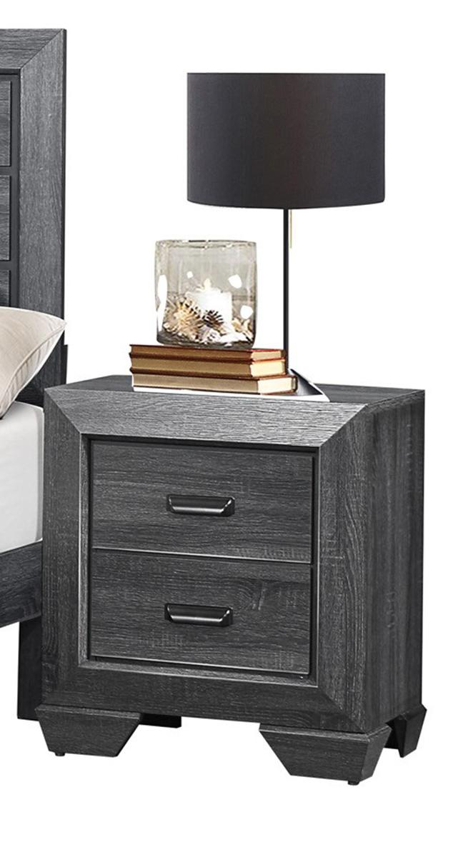 Beechnut 2 Drawer Nightstand in Gray 1904GY-4 image