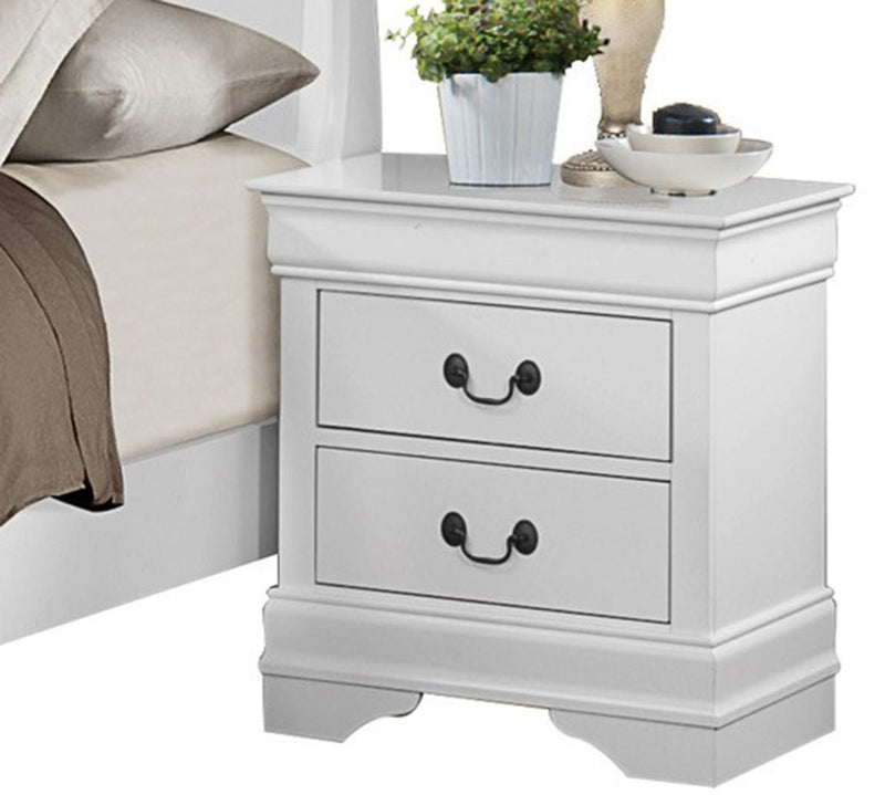 Mayville 2 Drawer Nightstand in White 2147W-4 image