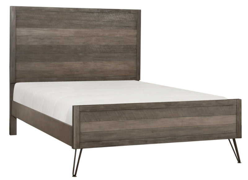 Homelegance Urbanite Queen Panel Bed in Tri-tone Gray 1604-1* image