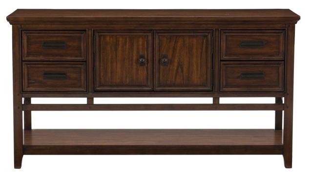 Homelegance Frazier Park Server in Dark Cherry 1649-40 image