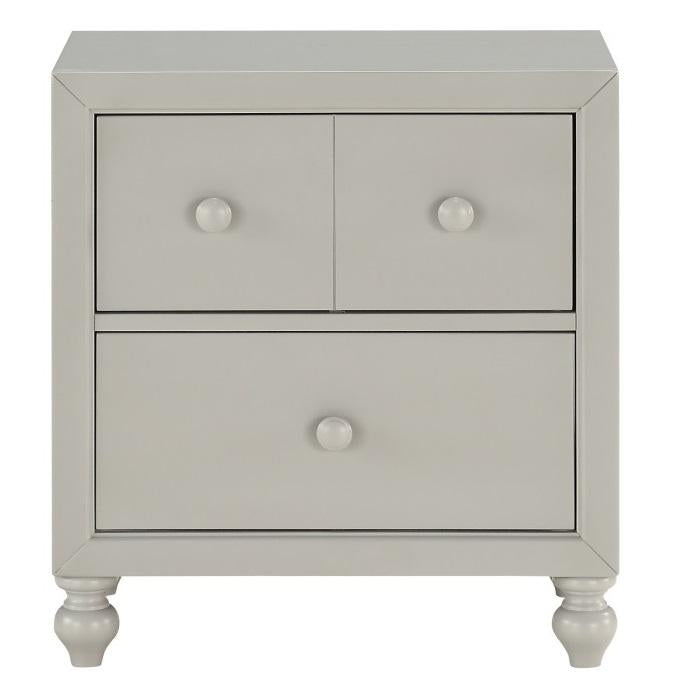 Wellsummer 2 Drawer Nightstand in Gray 1803GY-4 image