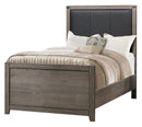 Woodrow Twin Panel Bed in Gray 2042T-1*