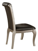 Crawford Side Chair in Silver (Set of 2)