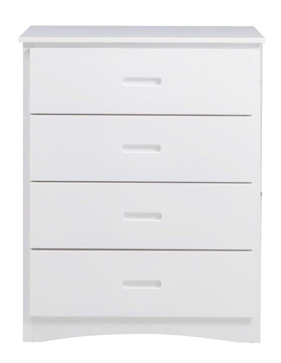 Galen 4 Drawer Chest in White B2053W-9 image