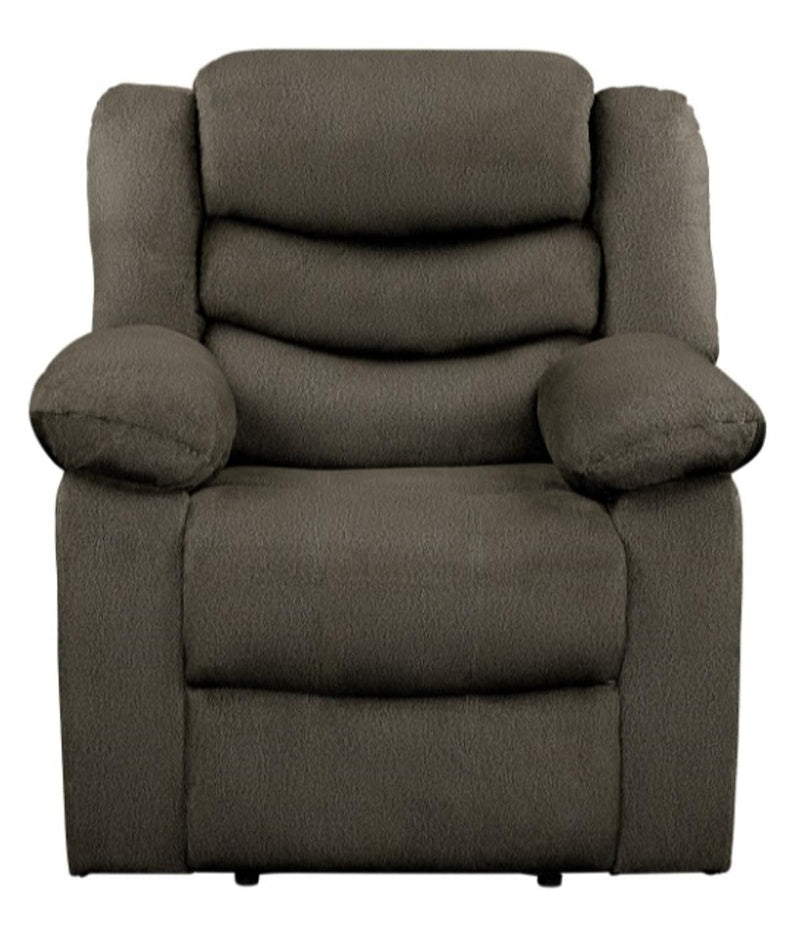 Discus Double Reclining Chair in Brown 9526BR-1 image