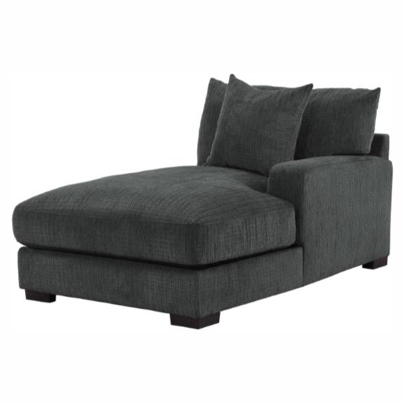 Worchester Right Side Chaise in Gray 9857DG-RC image