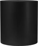 Cylinder Matte Black End Table