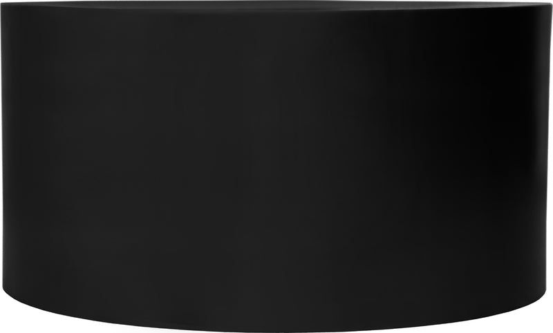 Cylinder Matte Black Coffee Table