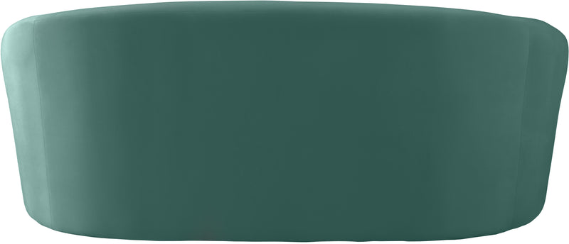 Riley Mint Velvet Loveseat