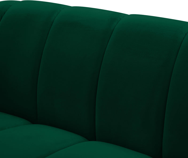 Elijah Green Velvet Chair