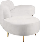Divine Cream Velvet 2pc. Sectional