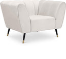Beaumont Cream Velvet Chair